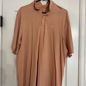 lululemon athletica Men's Coral Polo Shirt